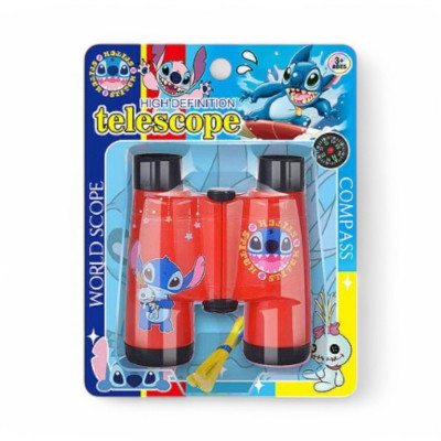 459991 LORNETKA DLA DZIECI  NIEBIESKI STWOREK 2 KOLORY