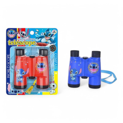 459991 LORNETKA DLA DZIECI  NIEBIESKI STWOREK 2 KOLORY