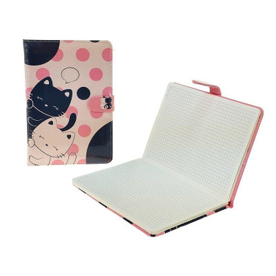 620315 PAMIĘTNIK A5 NOTES KOTKI RÓŻNE KOLORY