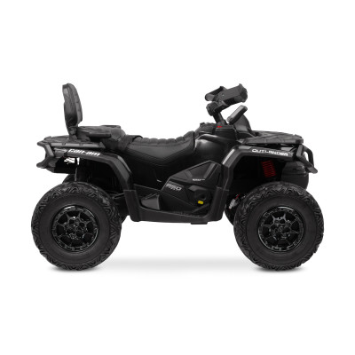 322166 OUTLANDER POJAZD TERENOWY QUAD NA AKUMULATOR NAPĘD 4X4 MOCNY 200W CZARNY