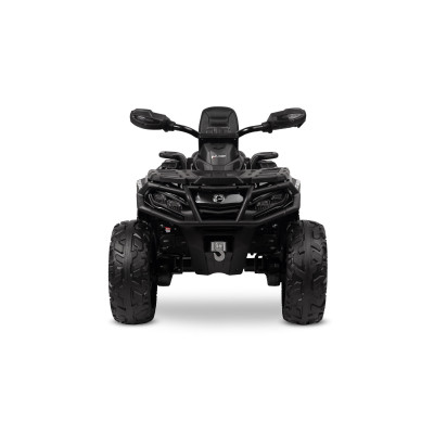 322166 OUTLANDER POJAZD TERENOWY QUAD NA AKUMULATOR NAPĘD 4X4 MOCNY 200W CZARNY
