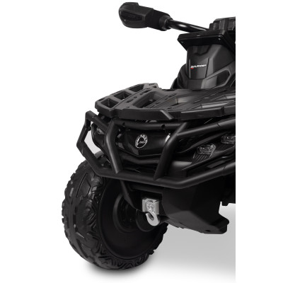 322166 OUTLANDER POJAZD TERENOWY QUAD NA AKUMULATOR NAPĘD 4X4 MOCNY 200W CZARNY