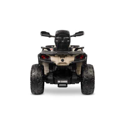 322197 OUTLANDER POJAZD TERENOWY QUAD NA AKUMULATOR NAPĘD 4X4 MOCNY 200W KHAKI