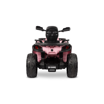 322203 OUTLANDER POJAZD TERENOWY QUAD NA AKUMULATOR 4X4 MOCNY 200W RÓŻOWY