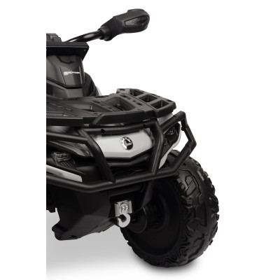 322173 OUTLANDER POJAZD TERENOWY QUAD NA AKUMULATOR 4X4 MOCNY 200W SZARY