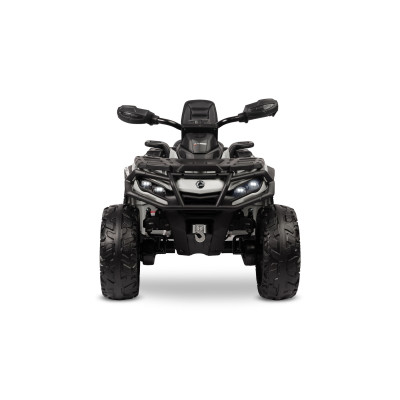 322173 OUTLANDER POJAZD TERENOWY QUAD NA AKUMULATOR 4X4 MOCNY 200W SZARY
