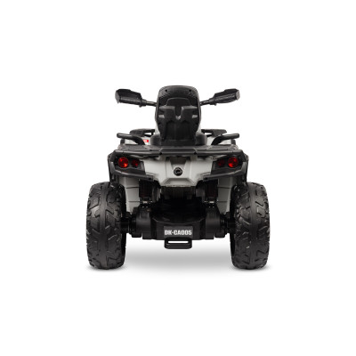 322173 OUTLANDER POJAZD TERENOWY QUAD NA AKUMULATOR 4X4 MOCNY 200W SZARY