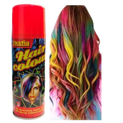 361982 HESTIA FARBA DO WŁOSÓW W SPRAYU FARBOWANIE 150 ML 5 KOLORÓW