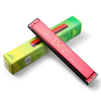 012315 HARMONIJKA ORGANKI USTNE INSTRUMENT MUZYCZNY RÓŻNE KOLORY