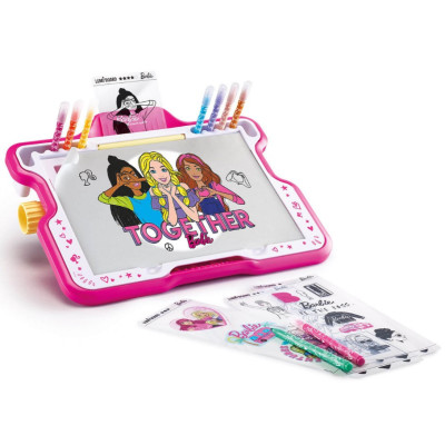 070619 TABLICA PODŚWIETLANA LUMI KREATYWNE STUDIO BARBIE MAPED