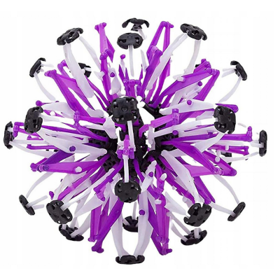 968614 PIŁKA MAGICZNA ROZKŁADANA KULA 14 CM 3 KOLORY