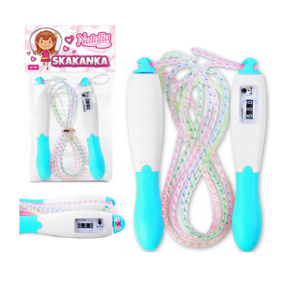 135958 SKAKANKA ŻYŁKOWA Z LICZNIKIEM RÓŻNE KOLORY ARTYK