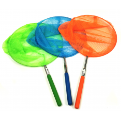 027799 SIATKA NA MOTYLE ŁOWIENIE RYBEK RÓŻNE KOLORY