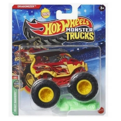 JCD69 HOT WHEELS MONSTER TRUCKS POJAZD DRAGONIZER