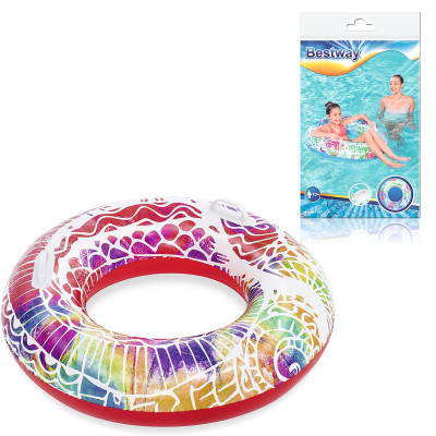 BESTWAY 36084 KÓŁKO KOŁO DMUCHANE 91 CM Z UCHWYTAMI 2 KOLORY