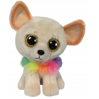 363247 MASKOTKA PLUSZAK PIES PIESEK CHIHUAHUA TY BEANIE BOOS 15CM