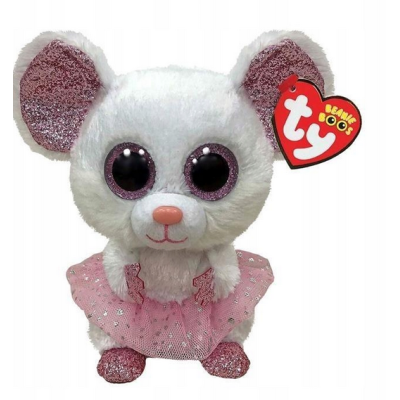 363650 MASKOTKA PLUSZAK NINA BALLERINA MYSZKA TY BEANIE BOOS 15CM