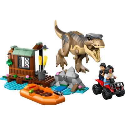 76975 LEGO JURASSIC WORLD UCIECZKA RZEKĄ PRZED TYRANOZAUREM