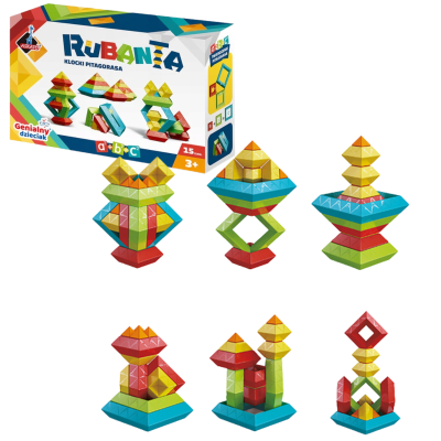 119397 KLOCKI PITAGORASA RUBANTA 15 EL ASKATO GENIALNY DZIECIAK