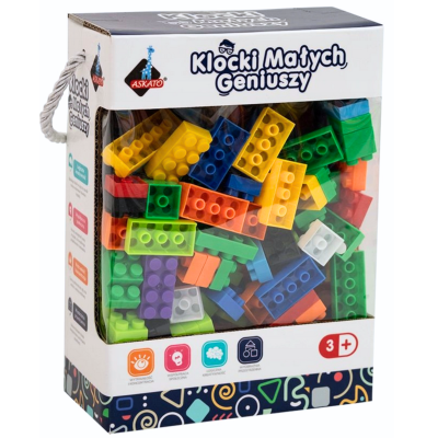 126425 KLOCKI MAŁYCH GENIUSZY KONSTRUKCYJNE BASIC 240 EL ASKATO