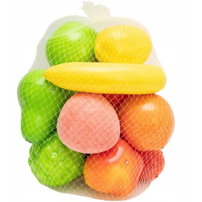 127521 ZESTAW OWOCE W SIATCE ASKATO 12 ELEMENTÓW