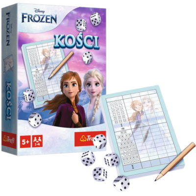 02689 TREFL GRA PODRÓŻNA KOŚCI FROZEN KRAINA LODU