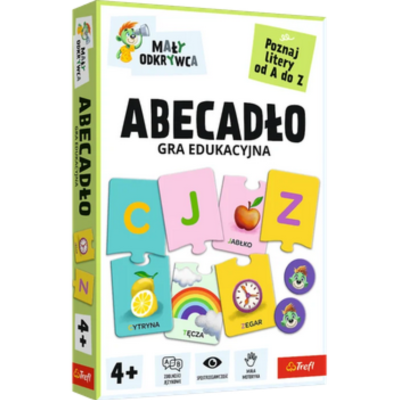 02811 TREFL GRA EDUKACYJNA MAŁY ODKRYWCA ABECADŁO LITERY