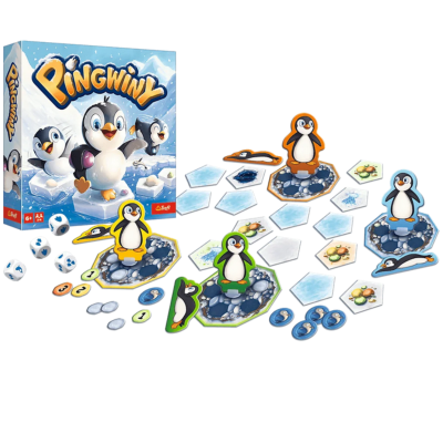 02827 TREFL GRA DLA DZIECI PINGWINY