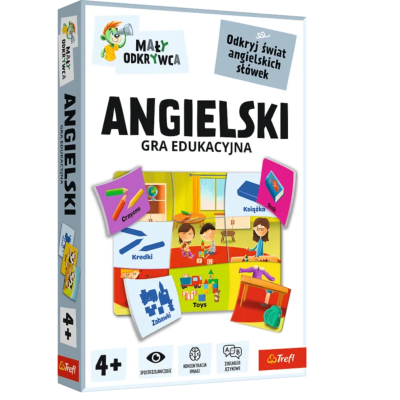02812 TREFL GRA EDUKACYJNA MAŁY ODKRYWCA ANGIELSKI