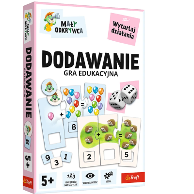 02805 TREFL GRA EDUKACYJNA MAŁY ODKRYWCA DODAWANIE