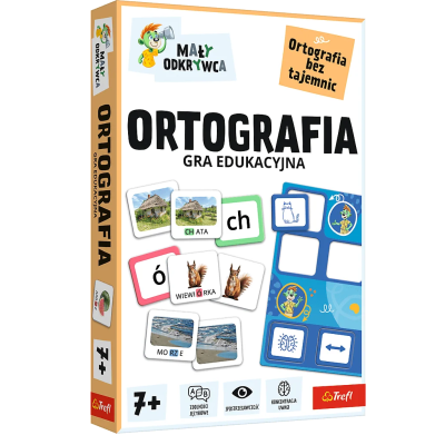 02803 TREFL GRA EDUKACYJNA MAŁY ODKRYWCA ORTOGRAFIA