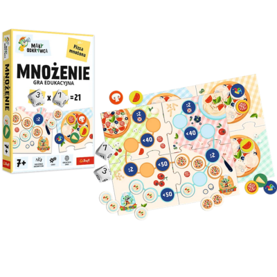 02802 TREFL GRA EDUKACYJNA MAŁY ODKRYWCA MNOŻENIE