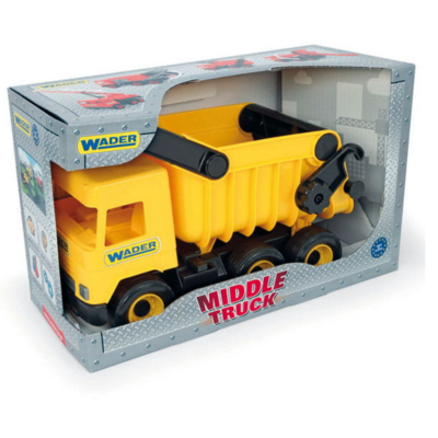 32121 WADER MIDDLE TRUCK WYWROTKA ŻÓŁTA POJAZD AUTO