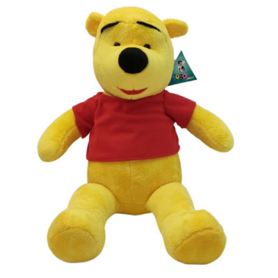 B136 MASKOTKA PRZYTULANKA ŻÓŁTY MIŚ PLUSZAK KUBUŚ 45CM