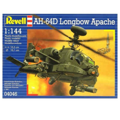 04046 REVELL HELIKOPTER AH-64D LONGBOW APACHE MODEL