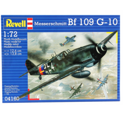 04160 REVELL SAMOLOT MESSERSCHMITT BF109 G-10 MODEL