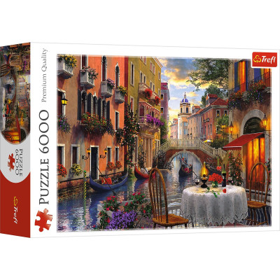 65003 TREFL PUZZLE ROMANTYCZNA KOLACJA 6000 ELEMENTÓW