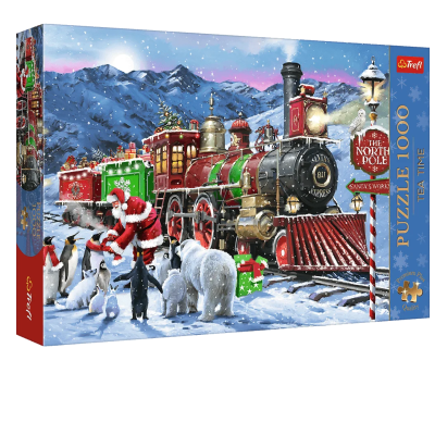 12097 TREFL PUZZLE ŚWIĄTECZNY POCIĄG MIKOŁAJ 1000 ELEMENTÓW