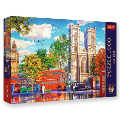 10805 TREFL PUZZLE WIDOK NA LONDYN TEA TIME PREMIUM PLUS QUALITY 1000 EL