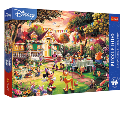 0010915 TREFL PUZZLE PRZYJĘCIE URODZINOWE MYSZKI MICKEY PREMIUM PLUS QUALITY 1000 EL