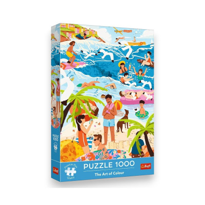 12065 TREFL PUZZLE W WAKACYJNYM FERWORZE PREMIUM PLUS QUALITY 1000 EL