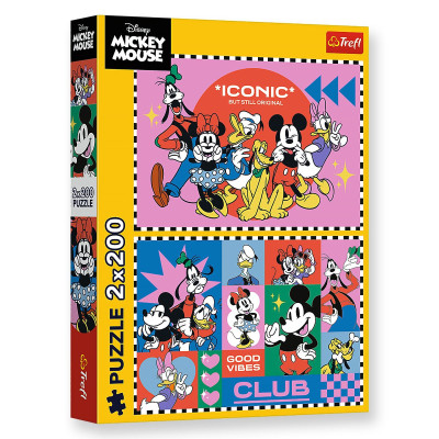 13319 TREFL PUZZLE DISNEY CZAS Z PRZYJACIÓŁMI 2 X 200 EL
