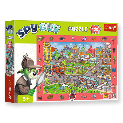 15590 TREFL PUZZLE OBSERWACYJNE, SPY GUY - MIASTO 100 EL