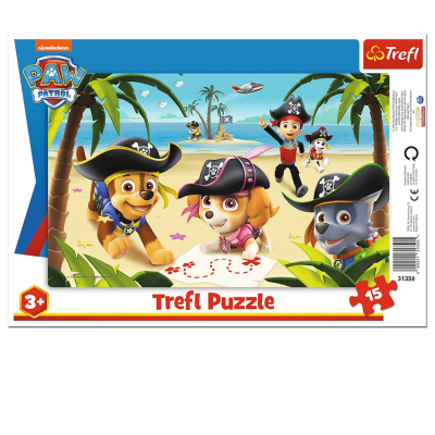 31350 TREFL PUZZLE RAMKOWE PSI PATROL PRZYJACIELE 15 EL
