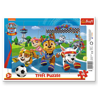 31428 TREFL PUZZLE PSI PATROL, UCZYNNE PIESKI 15 EL