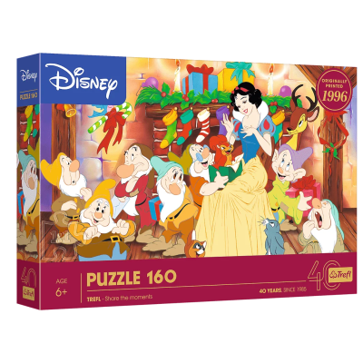 40057 PUZZLE 40-LECIE TREFL DISNEY BAŚNIOWE ŚWIĘTA KRÓLEWNA ŚNIEŻKA 160 EL