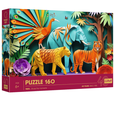 40051 PUZZLE 40-LECIE TREFL DŻUNGLA 160 EL