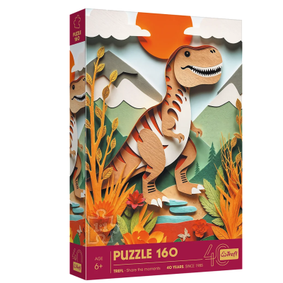 40048 PUZZLE 40-LECIE TREFL DINOZAUR 160 EL