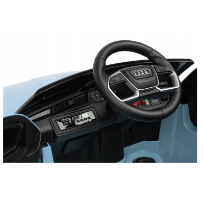392660 POJAZD NA AKUMULATOR AUDI E-TRON GT NAPĘD + PILOT NIEBIESKI
