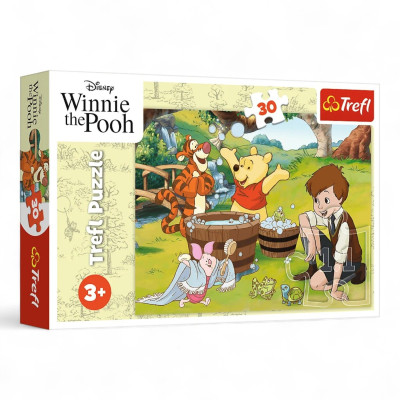 18321 TREFL PUZZLE KUBUŚ PUCHATEK, DZIEŃ Z PUCHATKIEM 30 EL